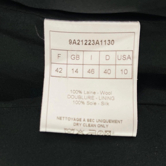 ❤️ CHRISTIAN DIOR NEW LOOK BAR PEPLUM JACKET COLLECTIBLE DESIGNER LUXURY ITALY - Picture 15 of 16